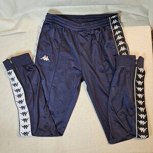 Kappa Unisex Dark Blue Classic Track Pants - Size XL(W) M(M)